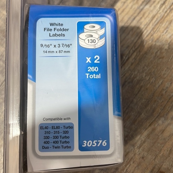 White file folder labels - Picture 4 of 5